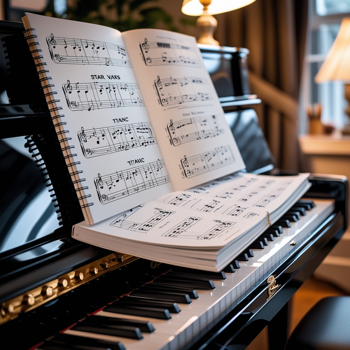 Film Scores Piano Sheet Music Book - Image 3