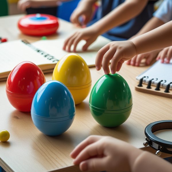Percussion Shaker Set (Egg Shakers, 4-Pack) - Image 3