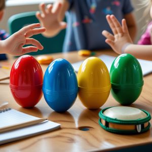 Percussion Shaker Set (Egg Shakers, 4-Pack)