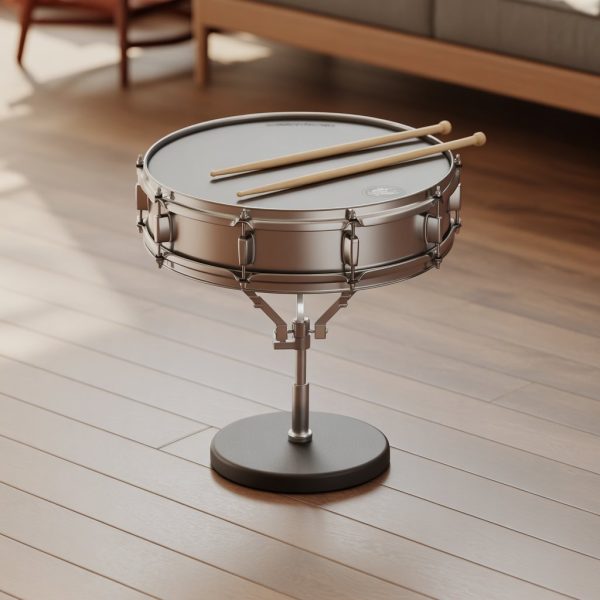 14" Steel Snare Drum Practice Pad Kit