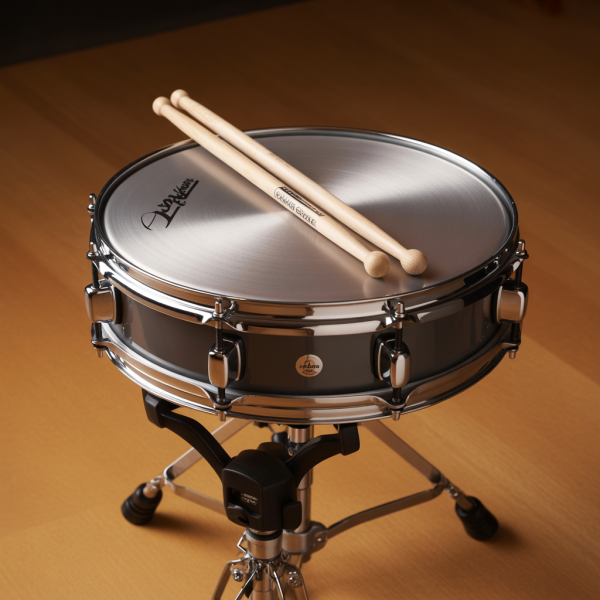 14" Steel Snare Drum Practice Pad Kit - Image 2
